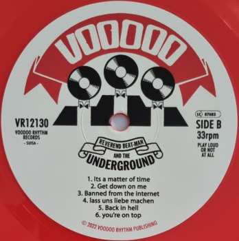 LP Reverend Beat-Man: It's A Matter Of Time, The Complete PALP Session LTD | CLR