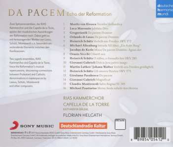 CD RIAS-Kammerchor: Da Pacem - Echo Der Reformation
