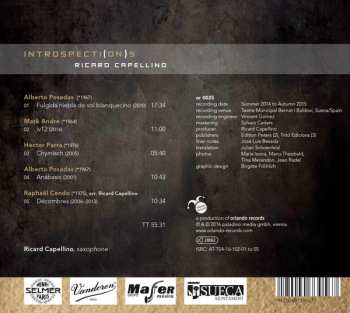 CD Ricard Capellino: Introspecti(on)s