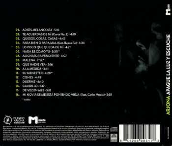 CD Ricardo Arjona: Apague La Luz Y Escuche DIGI