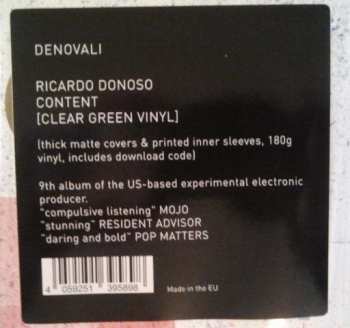 LP Ricardo Donoso: Content LTD | CLR