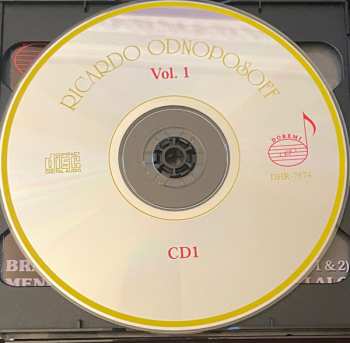 6CD/Coffret Ricardo Odnoposoff: Vol.1 . Violin Concertos And Showpieces