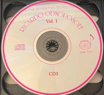 6CD/Coffret Ricardo Odnoposoff: Vol.1 . Violin Concertos And Showpieces