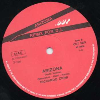 LP Riccardo Cioni: Arizona (Remix)