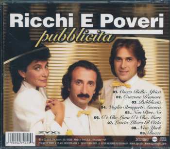 CD Ricchi E Poveri: Pubblicità 
