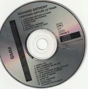 CD Richard Anthony: J'entends Siffler Le Train