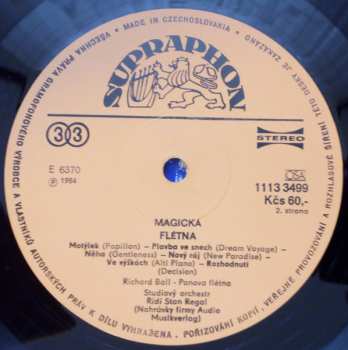 LP Richard Ball: Magická Flétna = Magic Flute