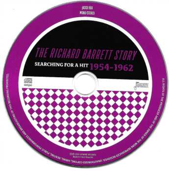 CD Richard Barrett: The Richard Barrett Story: Searching For A Hit 1954-1962