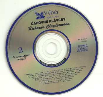 5CD/Coffret Richard Clayderman: Čarovné Klávesy