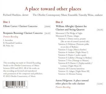 2CD Tim Weiss: A Place Toward Other Places