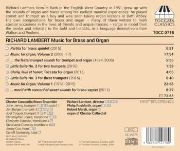 CD Richard Lambert: Music For Brass And Organ