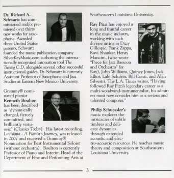 CD Kenneth Boulton: Embers (Music For Saxophone With Piano And Electronics)