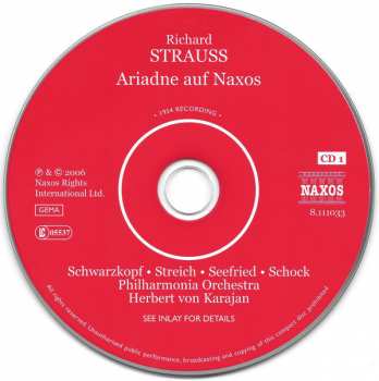 2CD Herbert von Karajan: Ariadne Auf Naxos
