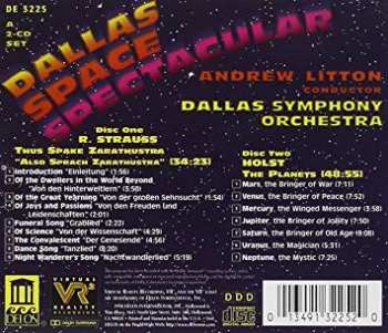 2CD Richard Strauss: Dallas  Space Spectacular (Thus Spake Zarathustra, The Planets)