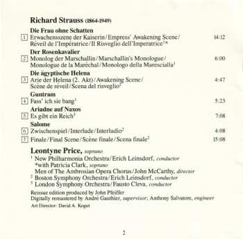 CD Richard Strauss: Leontyne Price Sings Strauss Arias