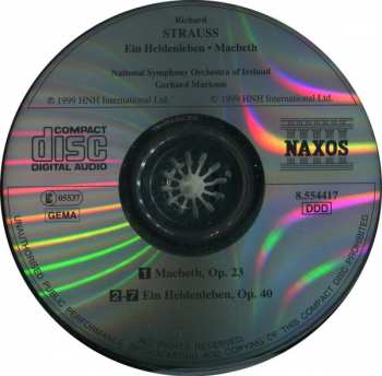 CD Richard Strauss: Ein Heldenleben ● Macbeth