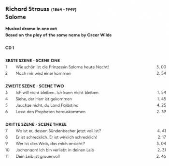 Coffret/2SACD Richard Strauss: Salome