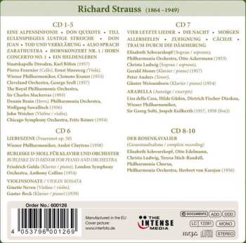 10CD/Coffret Richard Strauss: Strauss; Anniversary Edition