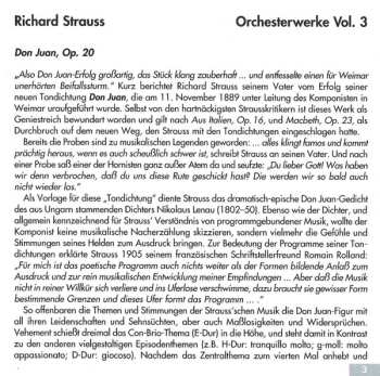 CD Richard Strauss: Orchestra Works · Vol. 3