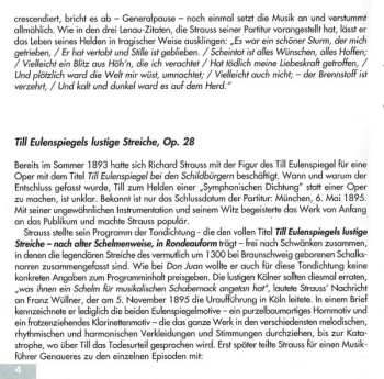 CD Richard Strauss: Orchestra Works · Vol. 3