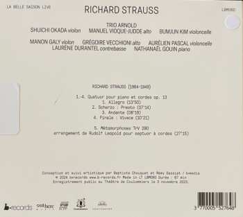 CD Various: Quatuor Pour Piano Et Cordes / Métamorphoses Pour Septuor A Cordes