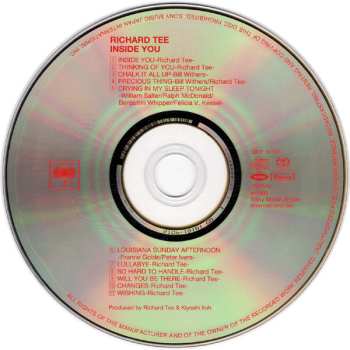 SACD Richard Tee: Inside You