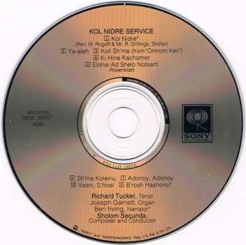 CD Richard Tucker: Kol Nidre Service