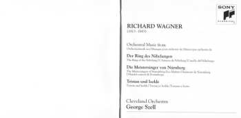 CD Richard Wagner: Orchestral Music From: Der Ring Des Nibelungen = Die Meistersinger = Tristan Und Isolde