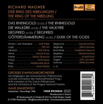 14CD/Coffret Richard Wagner: Der Ring Des Nibelungen