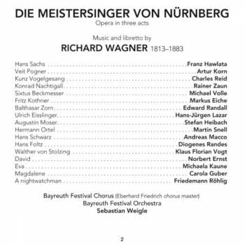 4CD/Coffret Richard Wagner: Die Meistersinger Von Nürnberg