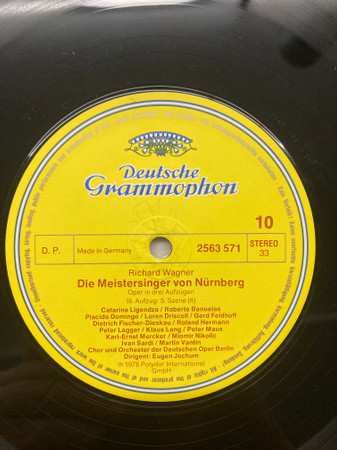 5LP/Coffret Richard Wagner: Die Meistersinger Von Nürnberg