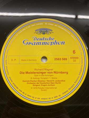 5LP/Coffret Richard Wagner: Die Meistersinger Von Nürnberg