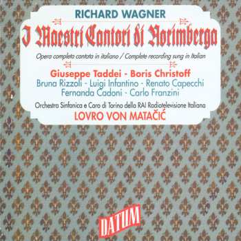 Album Richard Wagner: I Maestri Cantori Di Norimberga