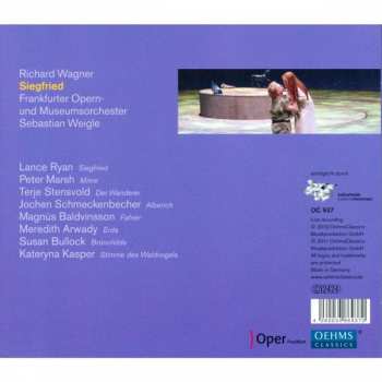 4CD/Coffret Richard Wagner: Siegfried