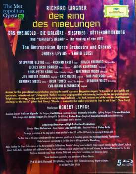 Coffret/5Blu-ray Richard Wagner: Der Ring Des Nibelungen And "Wagner's Dream" - The Making Of The Ring