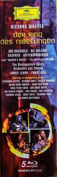 Coffret/5Blu-ray Richard Wagner: Der Ring Des Nibelungen And "Wagner's Dream" - The Making Of The Ring