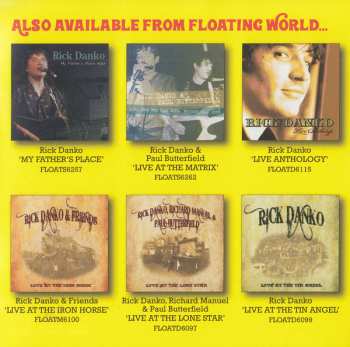 2CD Paul Butterfield: Danko & Butterfield Live At The Golden Bear Huntington Beach 21.11.78