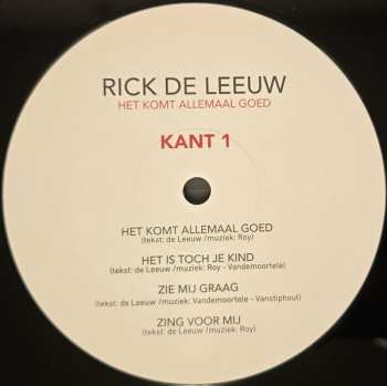 2LP Rick De Leeuw: Het Komt Allemaal Goed