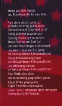 4CD Rick Derringer: Joy Ride - Solo Albums 1973-1980