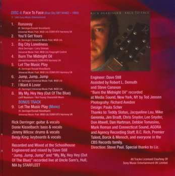 4CD Rick Derringer: Joy Ride - Solo Albums 1973-1980