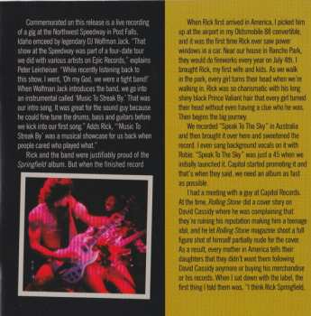 CD Rick Springfield: Springfield