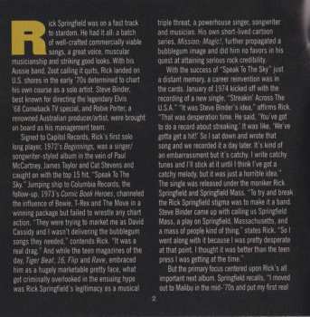CD Rick Springfield: Springfield