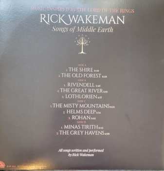 2LP Rick Wakeman: Songs Of Middle Earth LTD