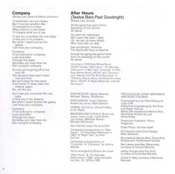 CD Rickie Lee Jones: Rickie Lee Jones LTD