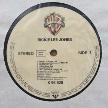 LP Rickie Lee Jones: Rickie Lee Jones