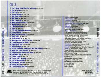 6CD/Coffret Ricky Nelson: The American Dream