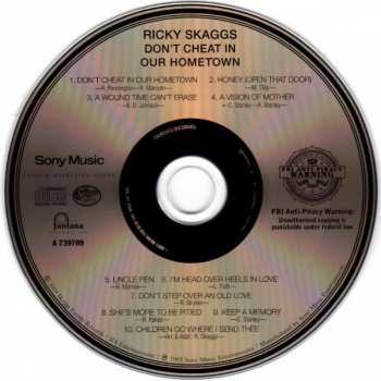 CD/DVD Ricky Skaggs: Don't Cheat In Our Hometown