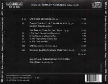 CD Nikolai Rimsky-Korsakov: Capriccio Espagnol / Piano Concerto / Sadko