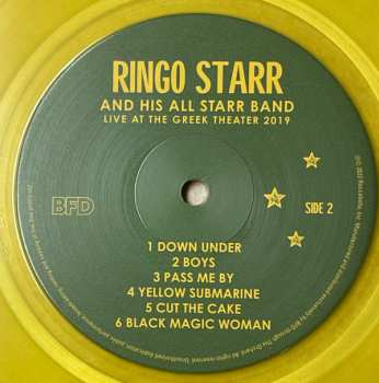 2LP Ringo Starr And His All-Starr Band: Live At The Greek Theater 2019 CLR | LTD
