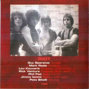 6CD/Coffret Riot: The Official Bootleg Box Set Volume 1 1976-1980